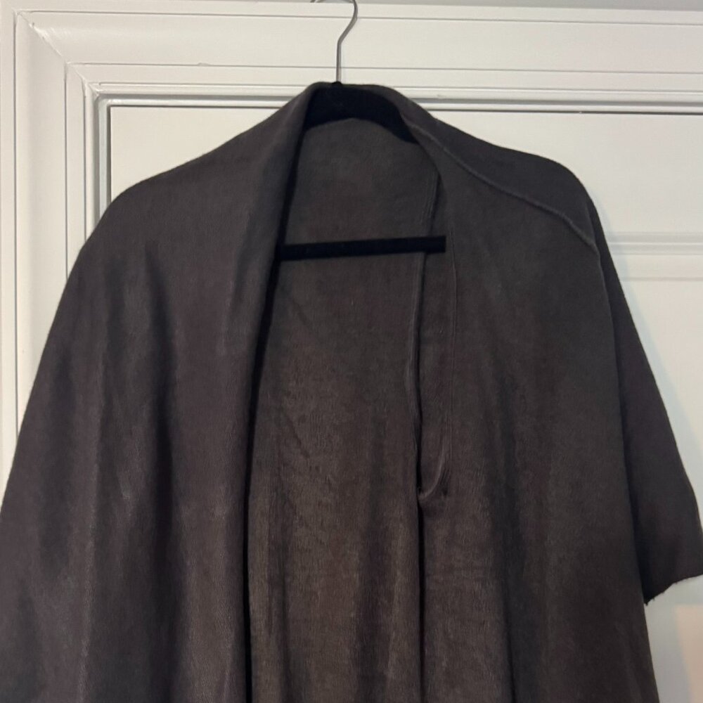 Chocolate Brown Look Shawl